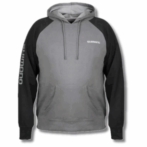 Shimano Black and Grey Hoodie
