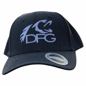 DFG Black/White Peak Cap