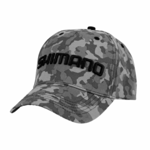 Shimano Camo/Black Peak Cap